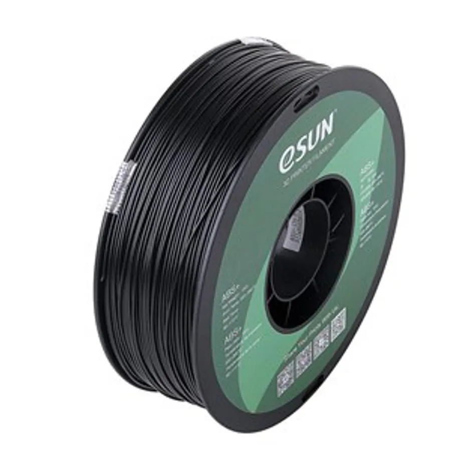 1.75Mm Black Esun Abs  Filament 1Kg Roll TL4472