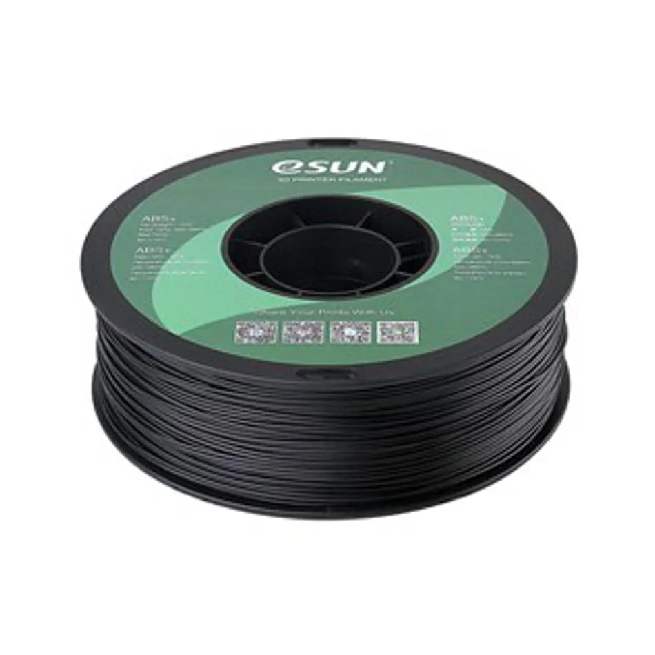 1.75Mm Black Esun Abs  Filament 1Kg Roll TL4472