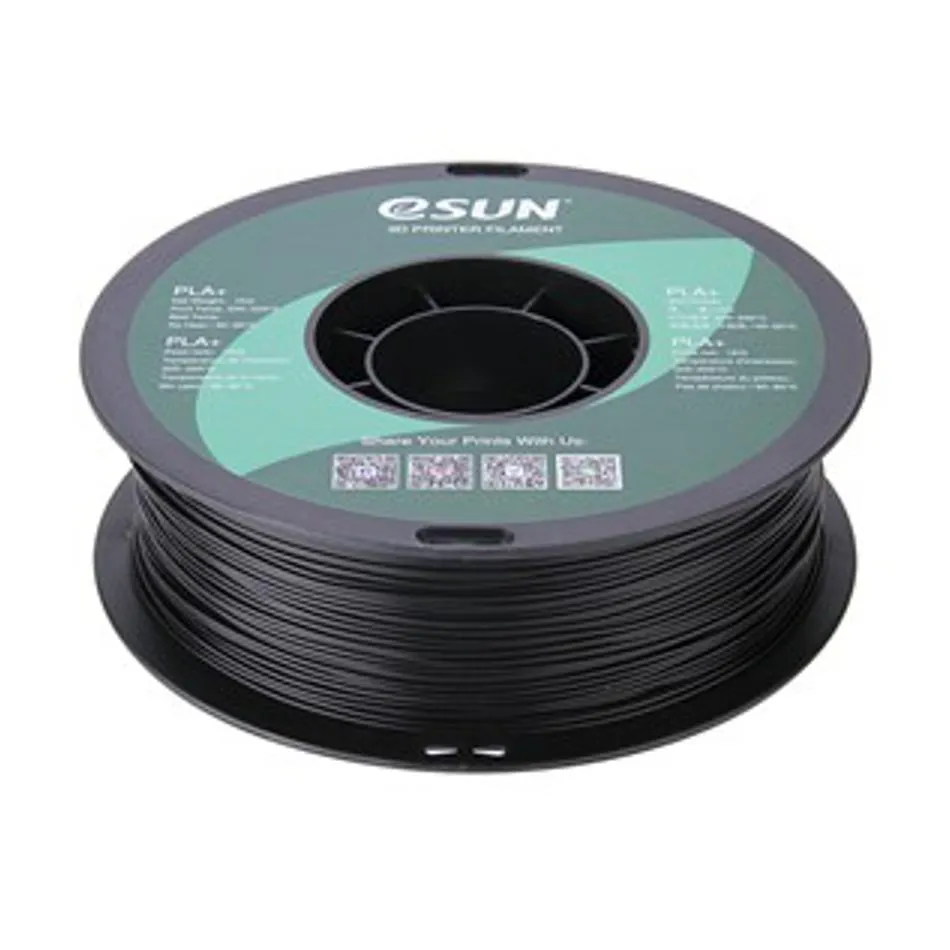 1.75Mm Black Esun Pla  Filament 1Kg Roll TL4454