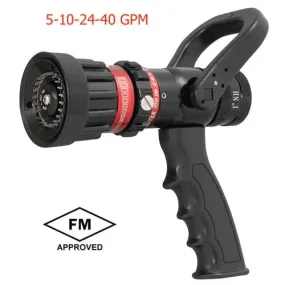 1" Selectable Gallonage Nozzle (15-10-24-40 GPM)