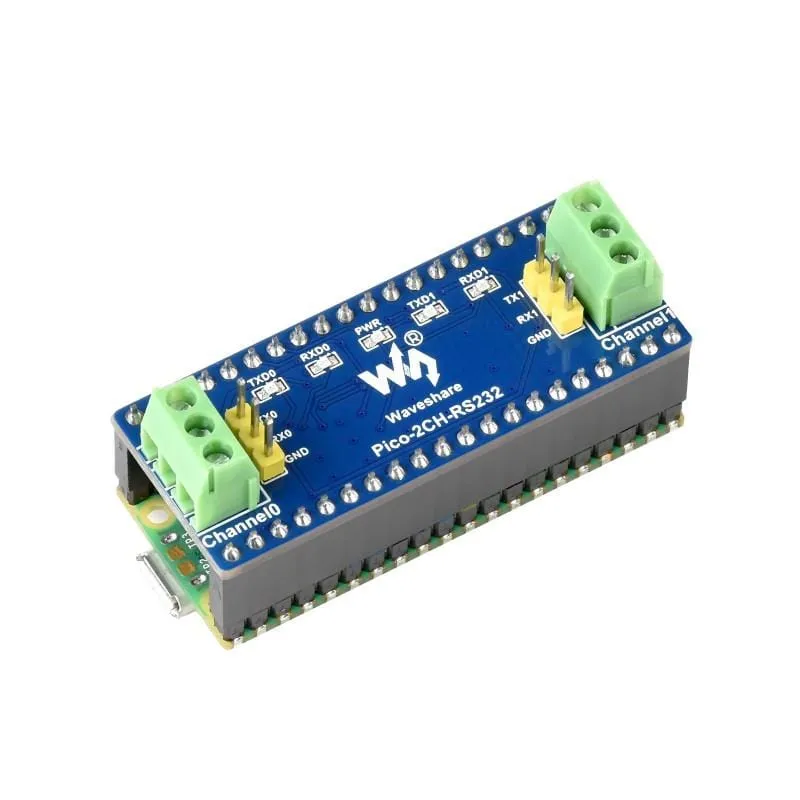 2-Channel RS232 Module for Raspberry Pi Pico