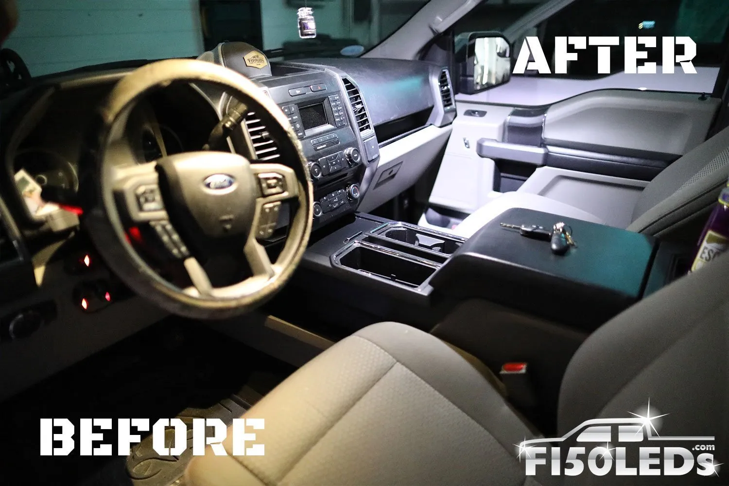 2015 - 2020 F150 Front Interior CREE LED Map Light Bulbs