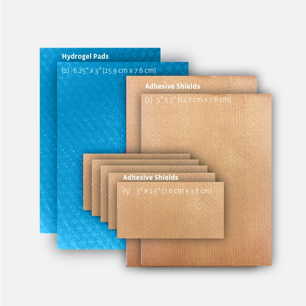 2Toms® Skin-on-Skin® Dressing Kit, Hydrogel Pads and Tape