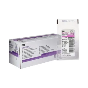 3M Steri-Strip Skin Closure Strips, Non-Woven Material, Reinforced Strip, White, 1 Case of 200