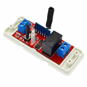 433M Wireless Switch   2 Key High Power Remote Control / 5V Single wireless delay switch / Intelligent remote control switch