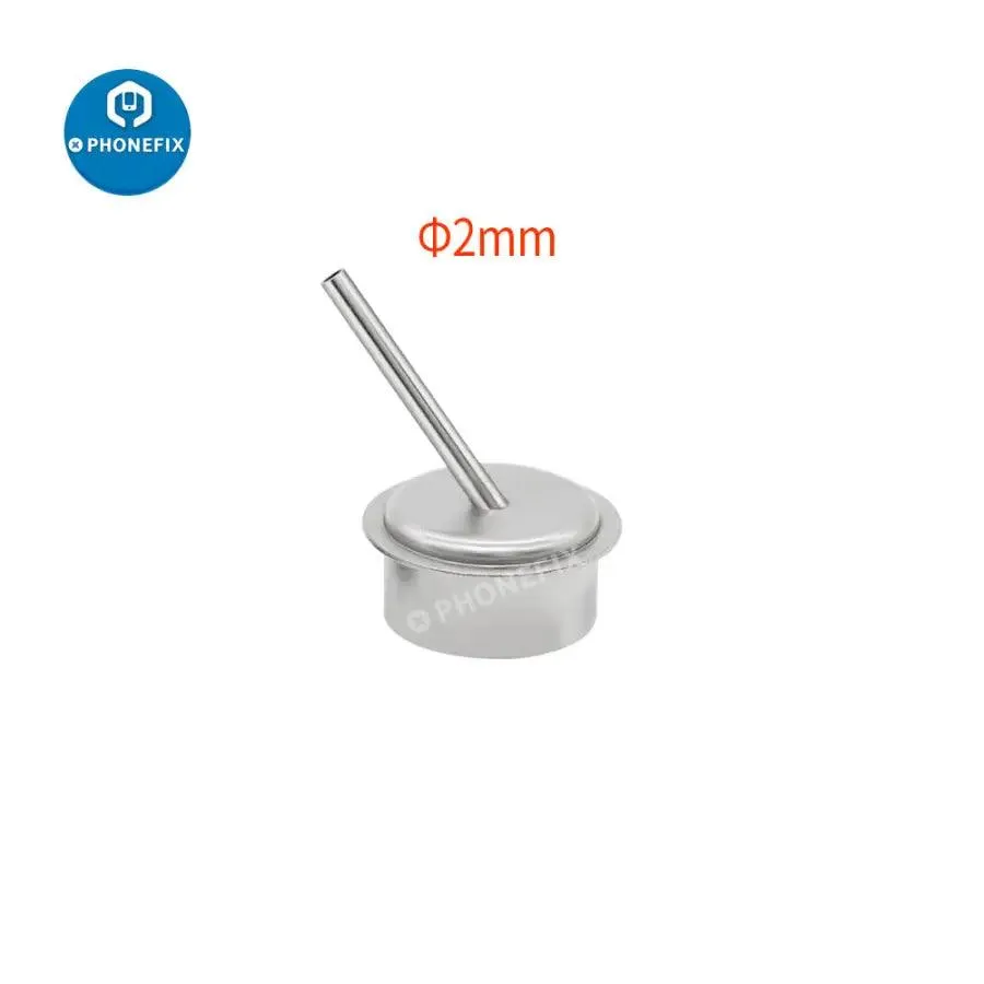45 Degree Curved Heat Gun Nozzle Sleeve for QUICK 861DW Rework Station