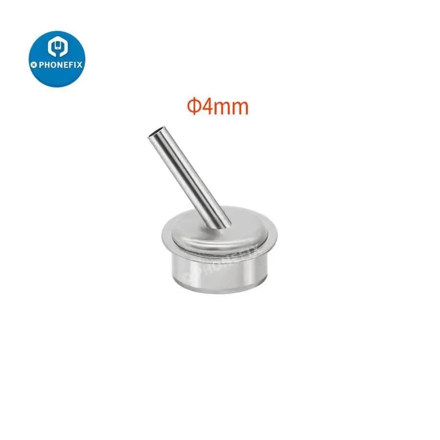 45 Degree Curved Heat Gun Nozzle Sleeve for QUICK 861DW Rework Station