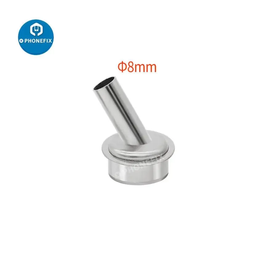 45 Degree Curved Heat Gun Nozzle Sleeve for QUICK 861DW Rework Station