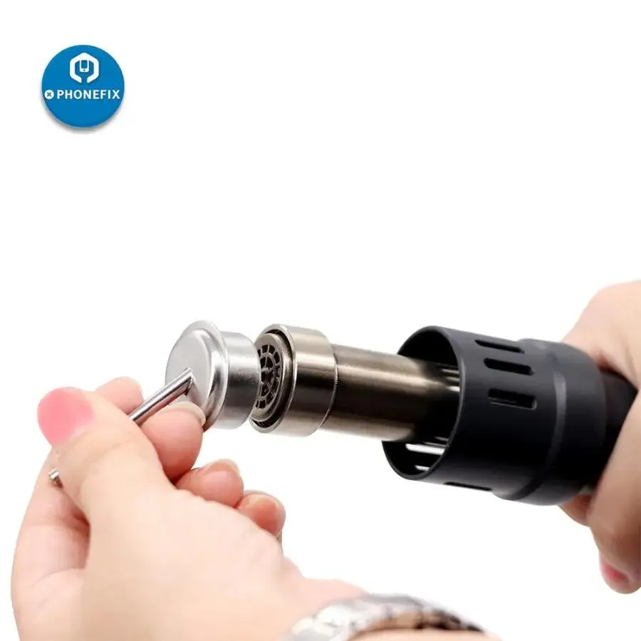45 Degree Curved Heat Gun Nozzle Sleeve for QUICK 861DW Rework Station
