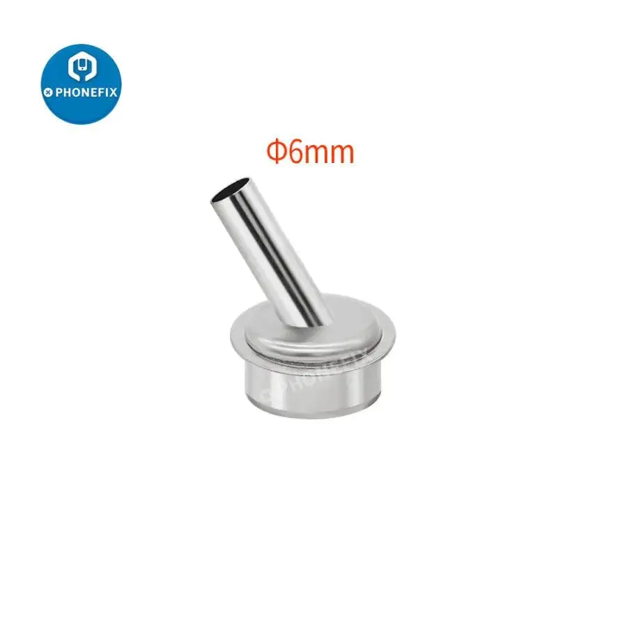 45 Degree Curved Heat Gun Nozzle Sleeve for QUICK 861DW Rework Station