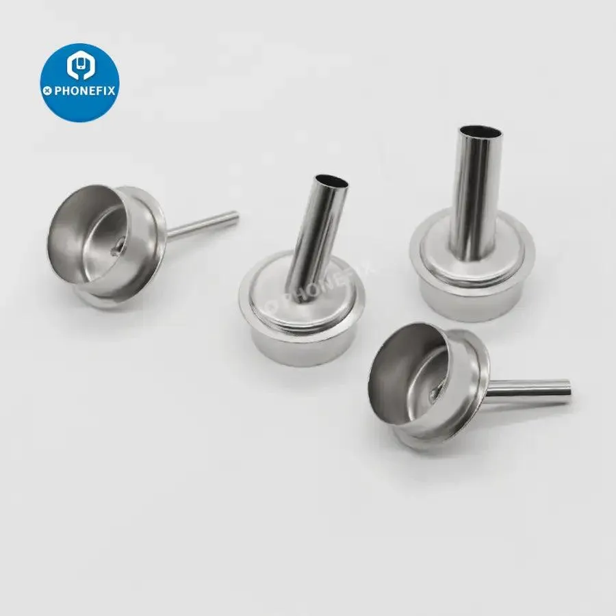 45 Degree Curved Heat Gun Nozzle Sleeve for QUICK 861DW Rework Station