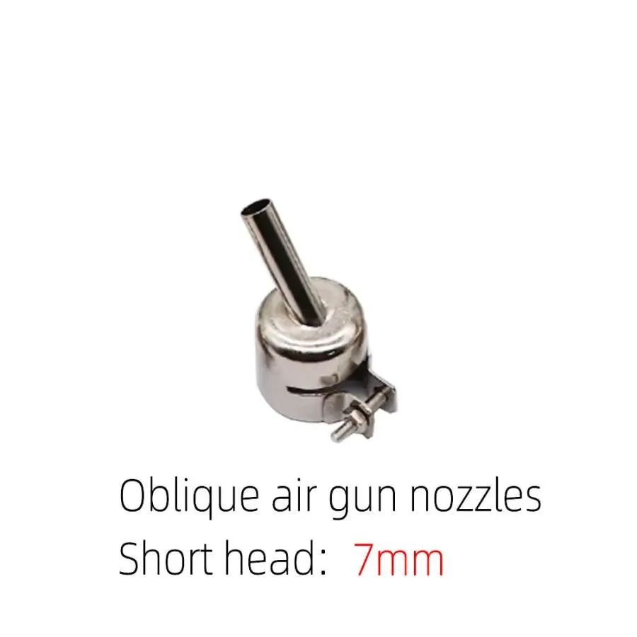 45 Degree Curved Hot Air Gun Nozzles For 850 Series Welding Station