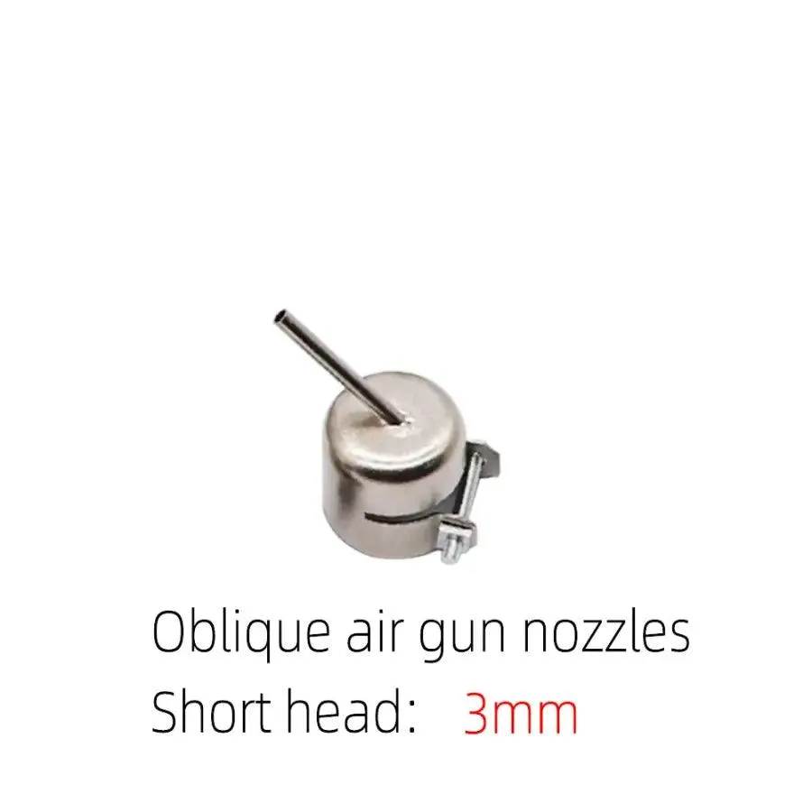 45 Degree Curved Hot Air Gun Nozzles For 850 Series Welding Station