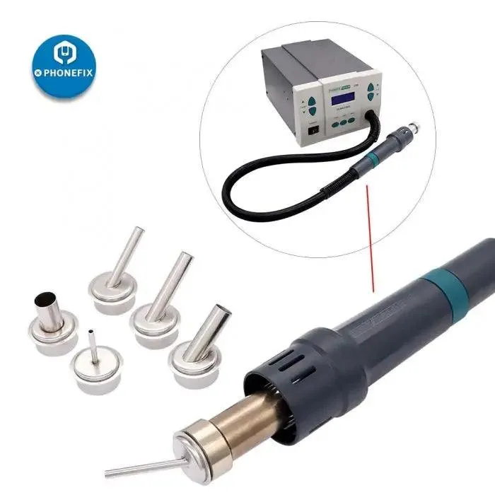 45 Degree Heat Gun Nozzle Sleeve for QUICK 861DW Rework Station