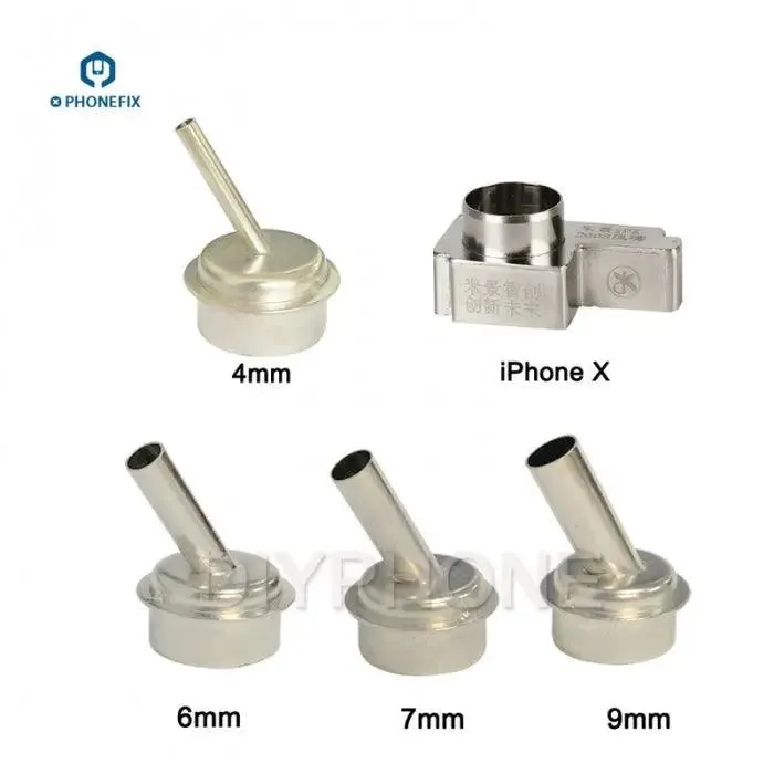 45 Degree Heat Gun Nozzle Sleeve for QUICK 861DW Rework Station