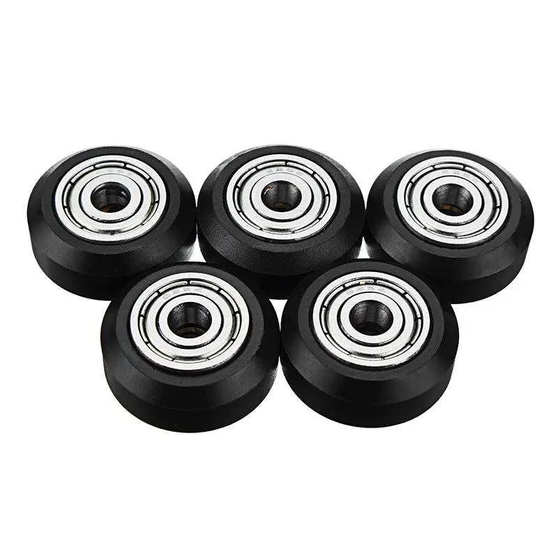 5/10pcs 3D Printer POM Material Big Pulley Wheel with Bearings for V-slot - Upgrade Your 3D Printer