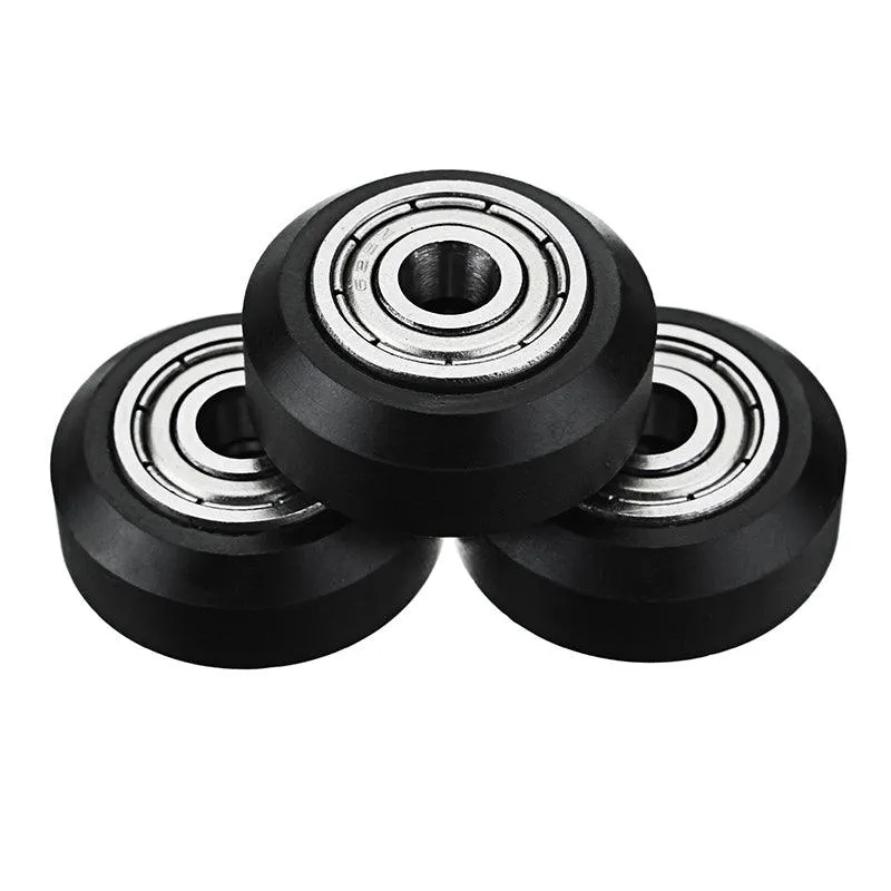5/10pcs 3D Printer POM Material Big Pulley Wheel with Bearings for V-slot - Upgrade Your 3D Printer