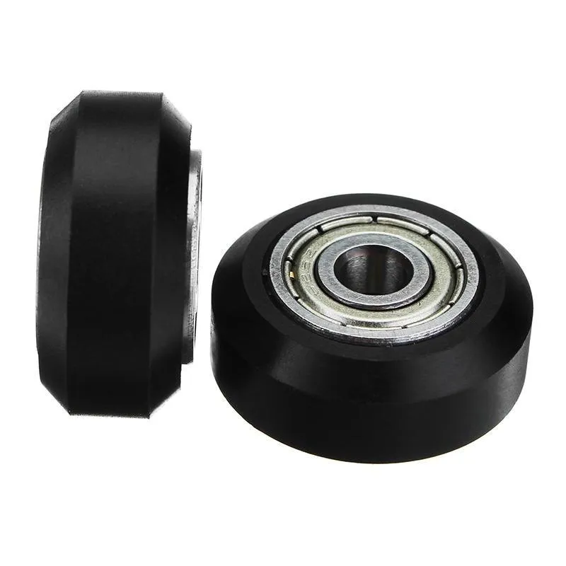 5/10pcs 3D Printer POM Material Big Pulley Wheel with Bearings for V-slot - Upgrade Your 3D Printer