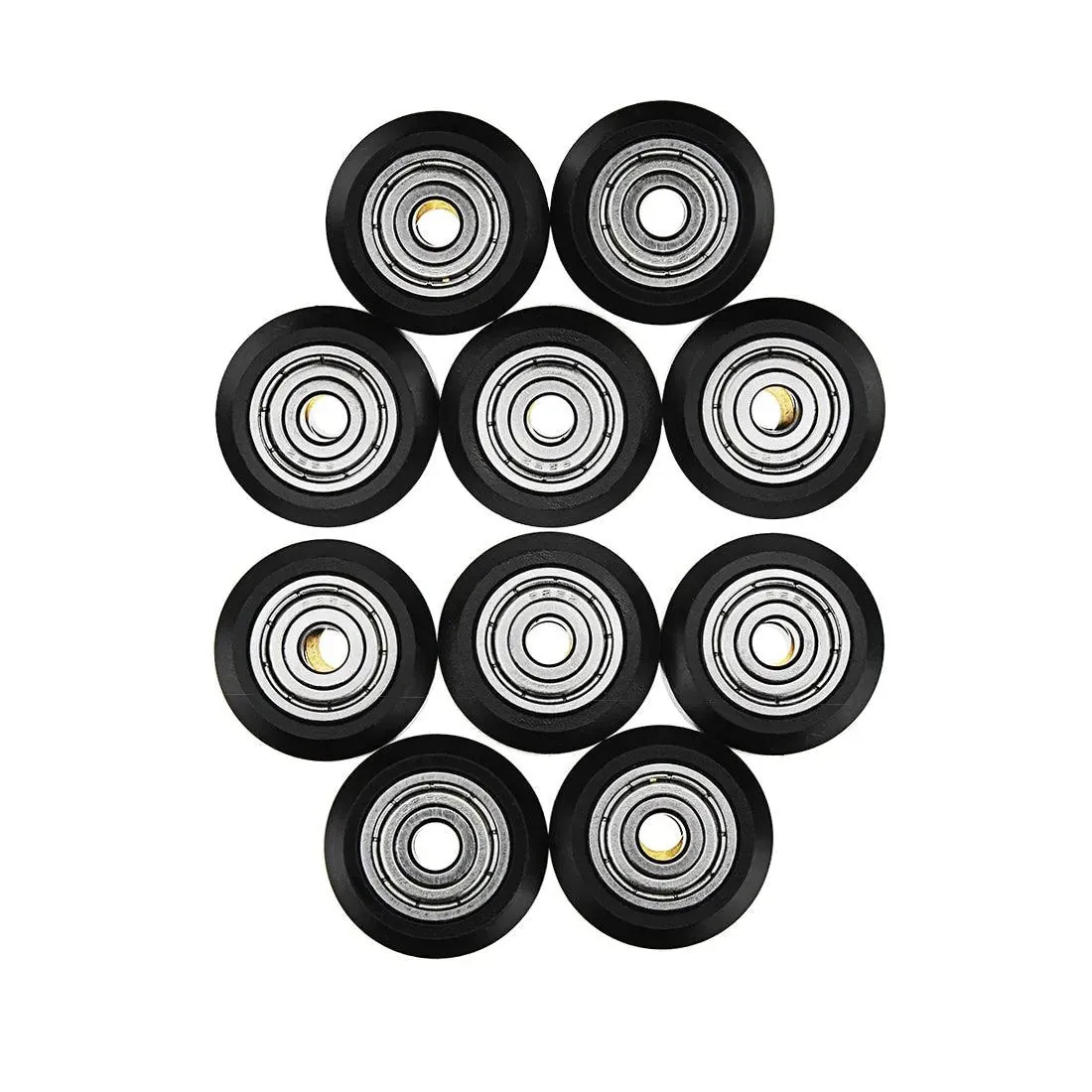5/10pcs 3D Printer POM Material Big Pulley Wheel with Bearings for V-slot - Upgrade Your 3D Printer