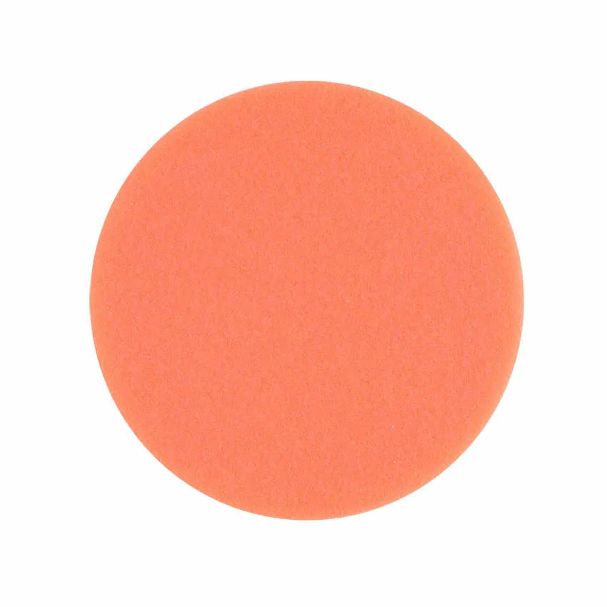 5.5" Flat Faced D.A. Euro Orange Foam Grip Pad™