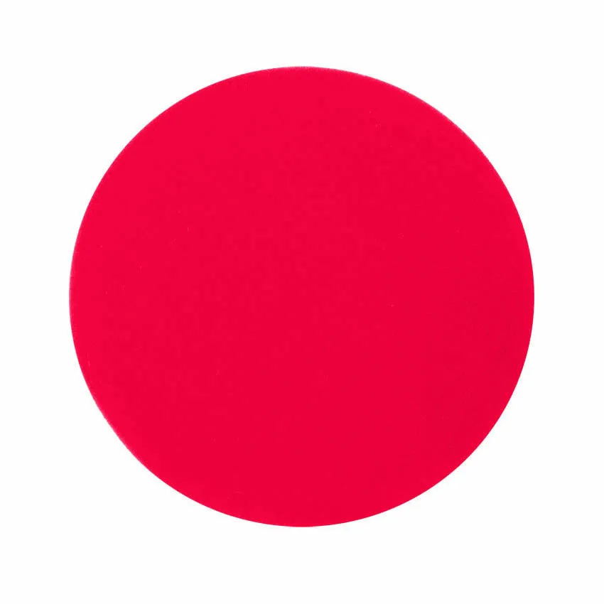 5.5" Flat Faced D.A. Euro Red Foam Grip Pad™