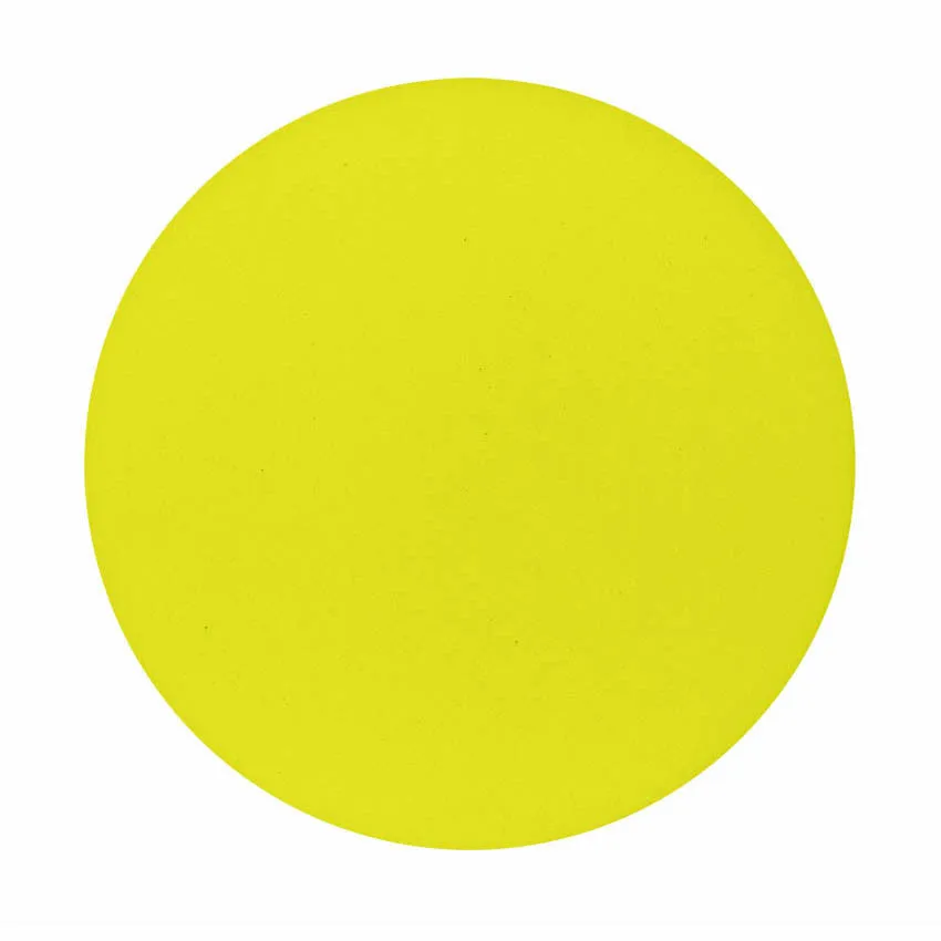 5.5" Flat Faced D.A. Euro Yellow Foam Grip Pad™