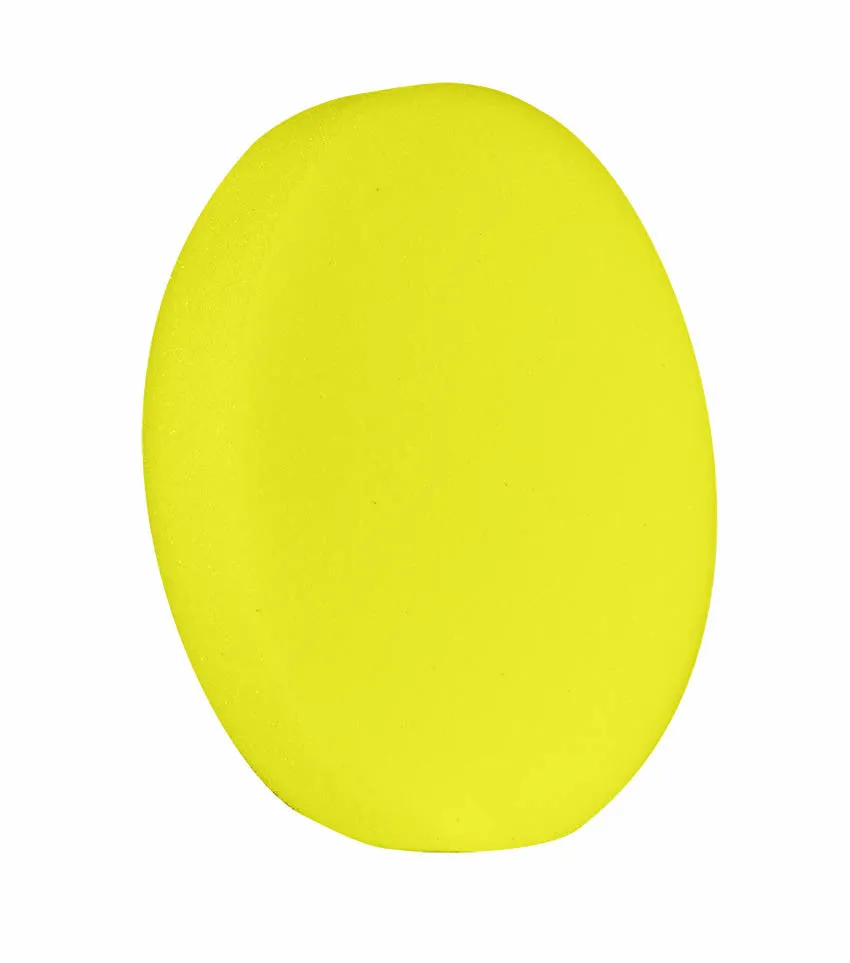 5.5" Flat Faced D.A. Euro Yellow Foam Grip Pad™