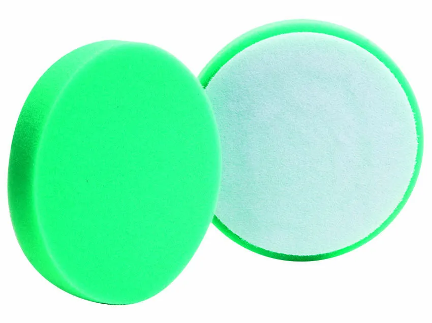 5.5" Flat Faced D.A. US Green Foam Grip Pad™