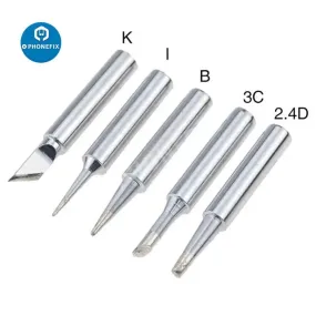 900M I B K 2.4D 3C Inside Hot Tip 936 Soldering Iron Head 5Pcs/Set
