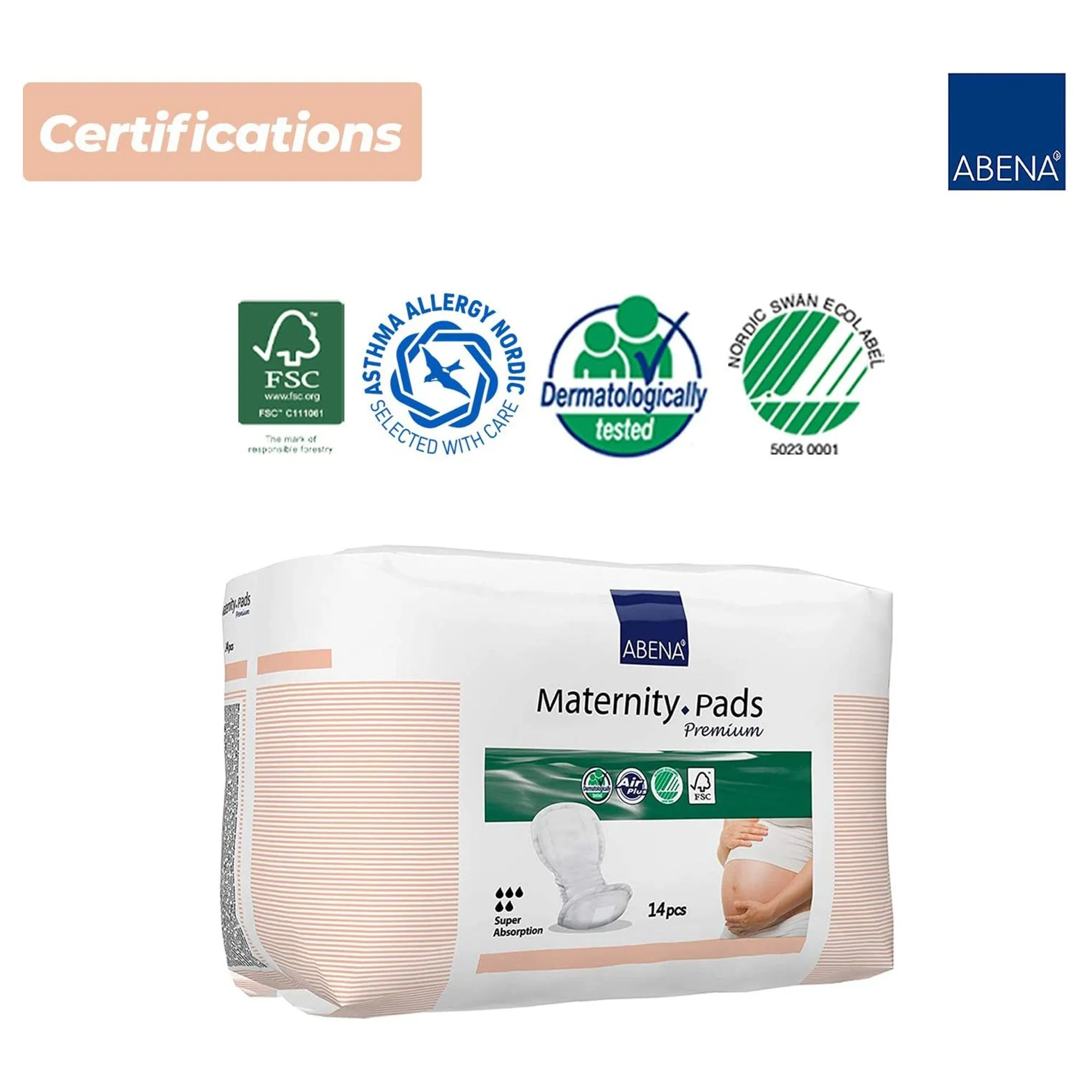 Abena™ Maternity Pad Premium Incontinence Liner
