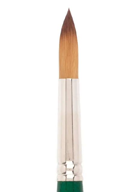 American Journey Interlocked Synthetic Brush - Round, Size 14
