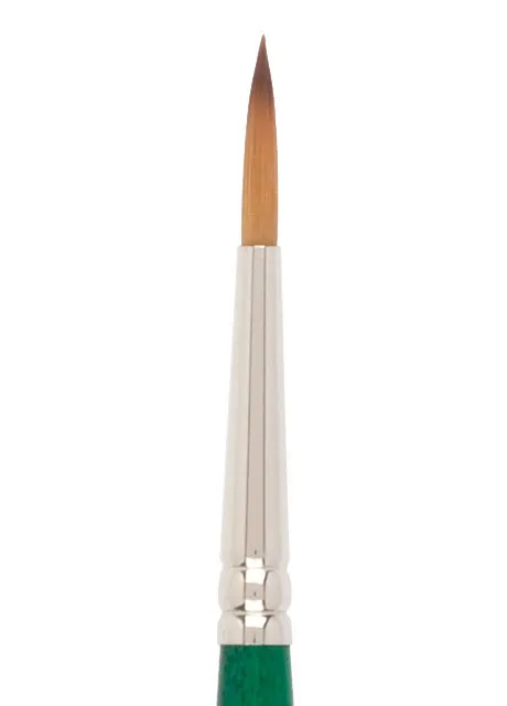 American Journey Interlocked Synthetic Brush - Round, Size 5