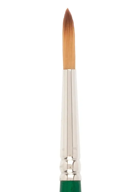 American Journey Interlocked Synthetic Brush - Round, Size 7
