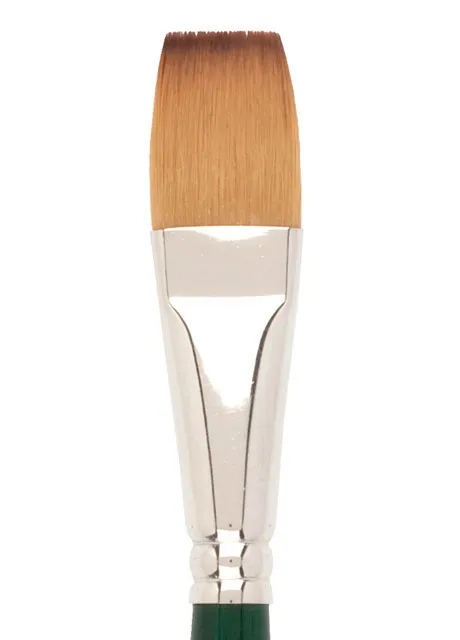 American Journey Interlocked Synthetic Brush - Travel Flat, 3/4"
