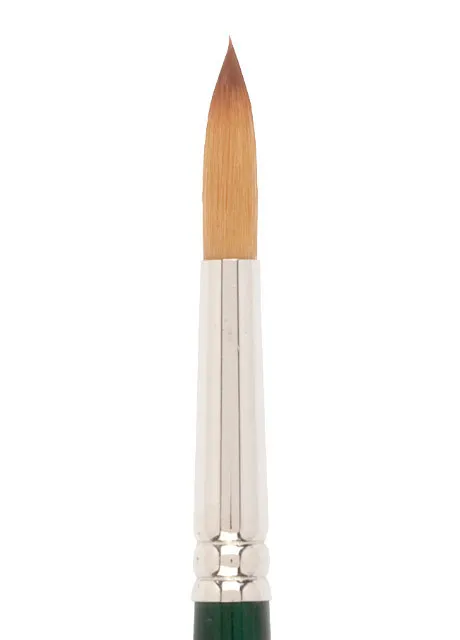 American Journey Interlocked Synthetic Brush - Travel Round, Size 12