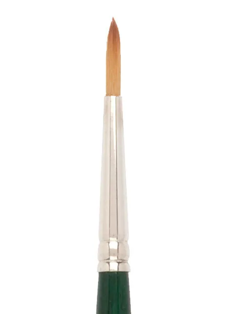 American Journey Interlocked Synthetic Brush - Travel Round, Size 4