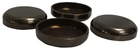 Antique Brass Castor Cups