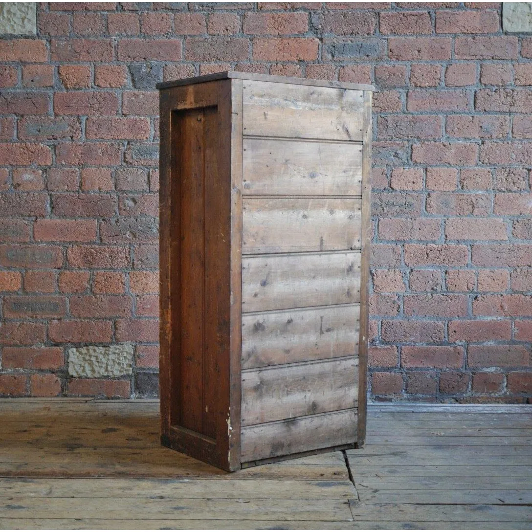Antique Typesetting, Slim Drawer Unit - printers storage drawers