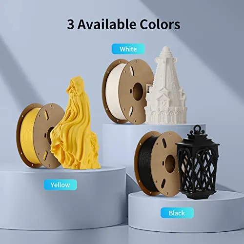 ANYCUBIC 3D Printer Filament PLA 1.75mm, FDM Printer Filament 1kg Spool (2.2 lbs), Dimensional Accuracy  /- 0.02 mm (1kg, Red)