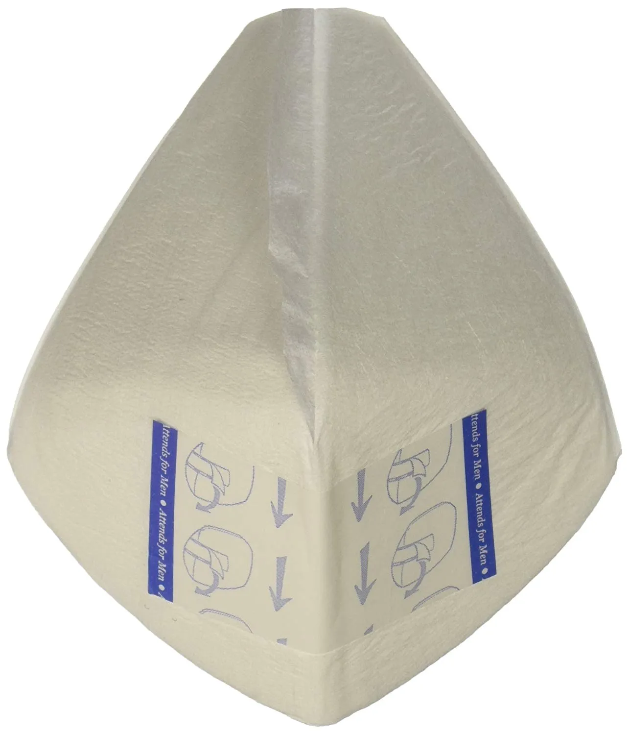 Attends Guards for Men: One Size Fits Most, 64 Count White (Back Sheet)