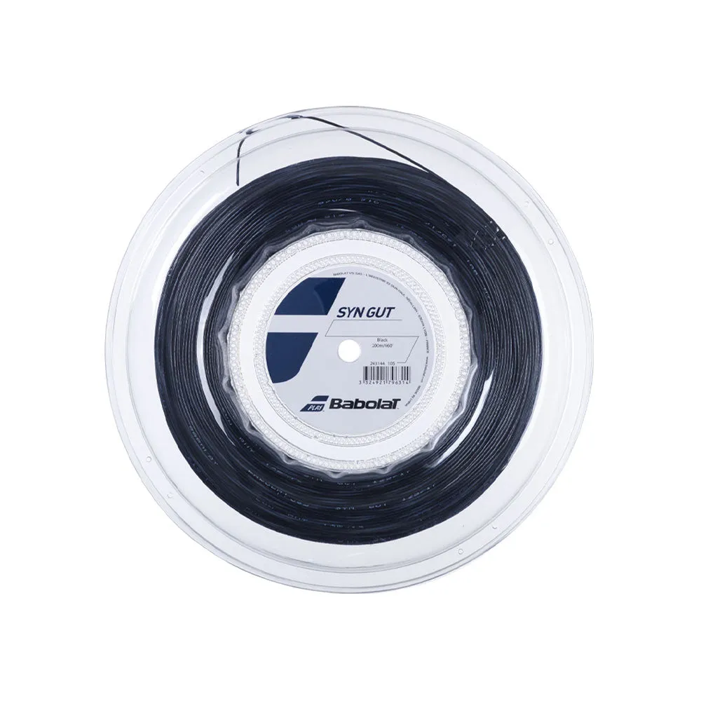 Babolat Synthetic Gut 125/17 Reel (200m) - Black
