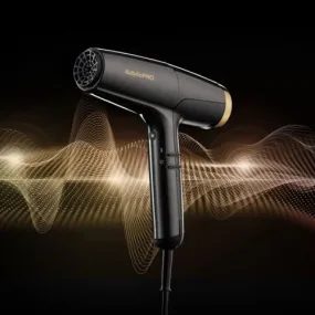 BabylissPro Falco Hairdryer Black/Gold 2000W