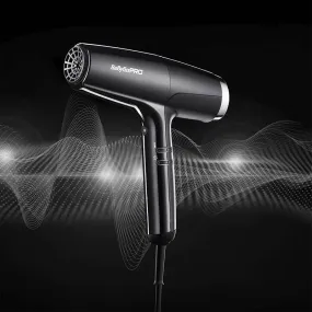 BabylissPro Falco Hairdryer Black/Silver 2000W