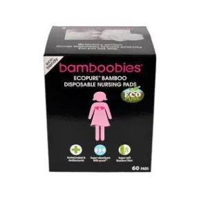 Bamboobies Disposable Bamboo Nursing Pads 60pk - FINAL Sale - Expired