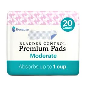 Because Premium Pads for Women (Moderate)