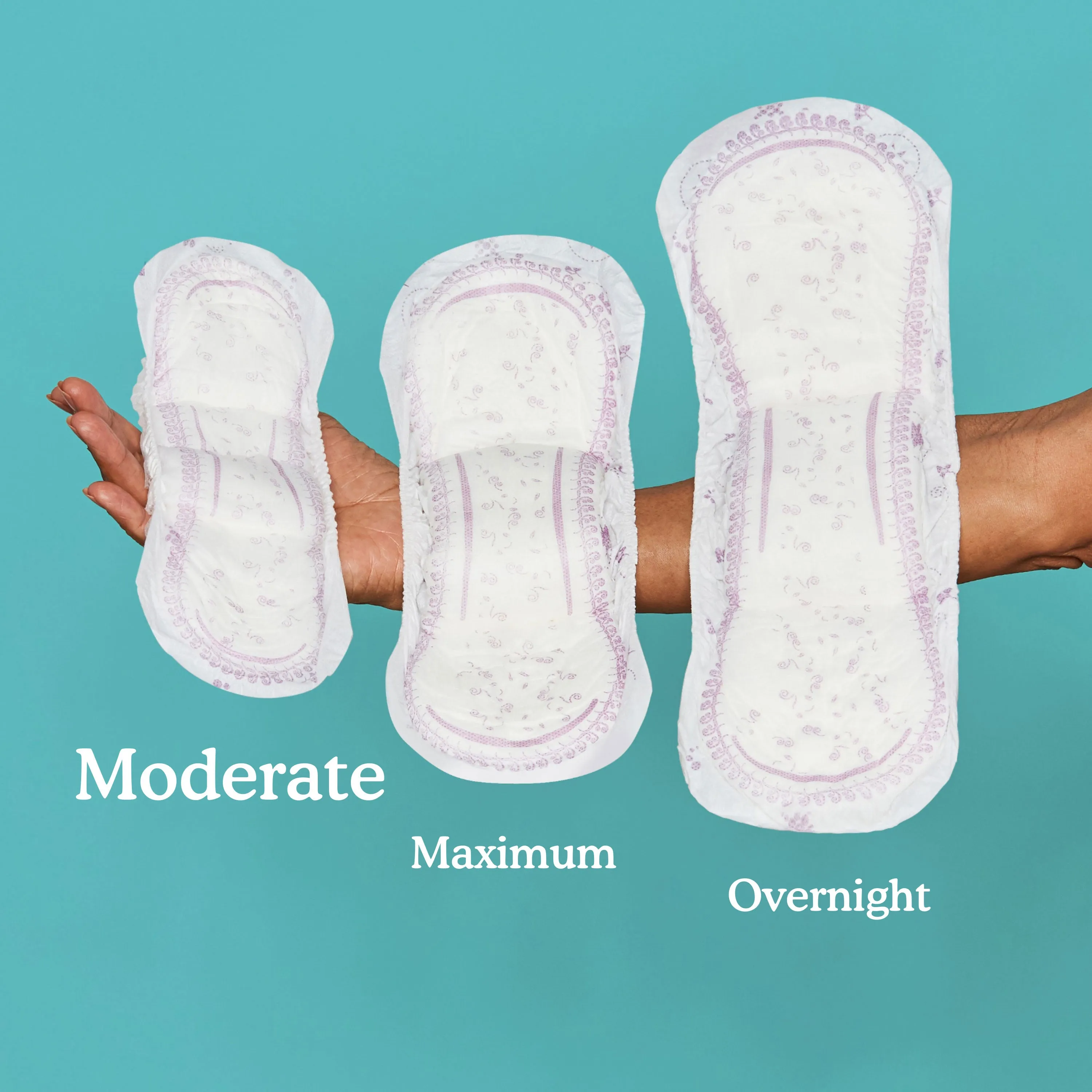 Because Premium Pads for Women (Moderate)