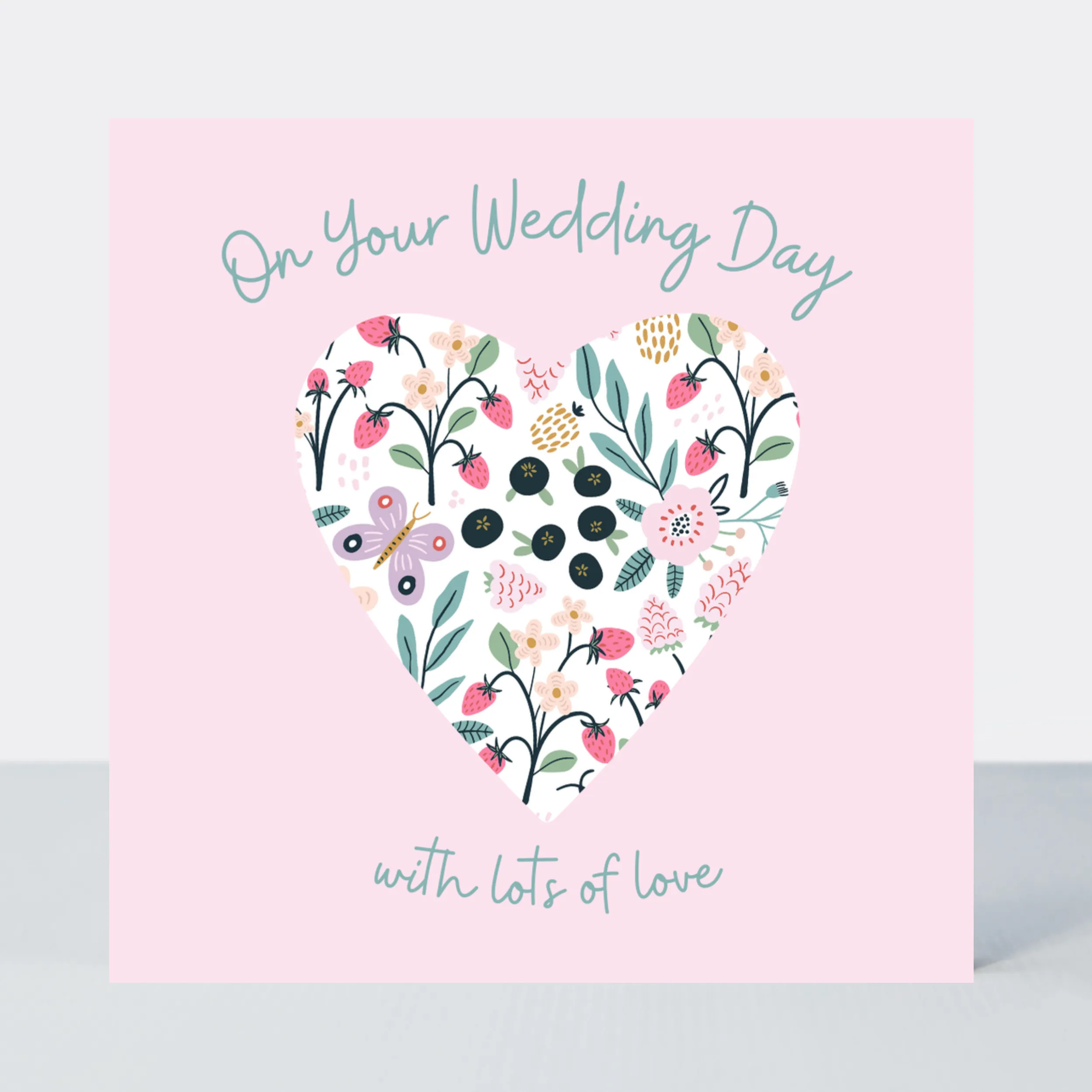Blossom Wedding Day Card