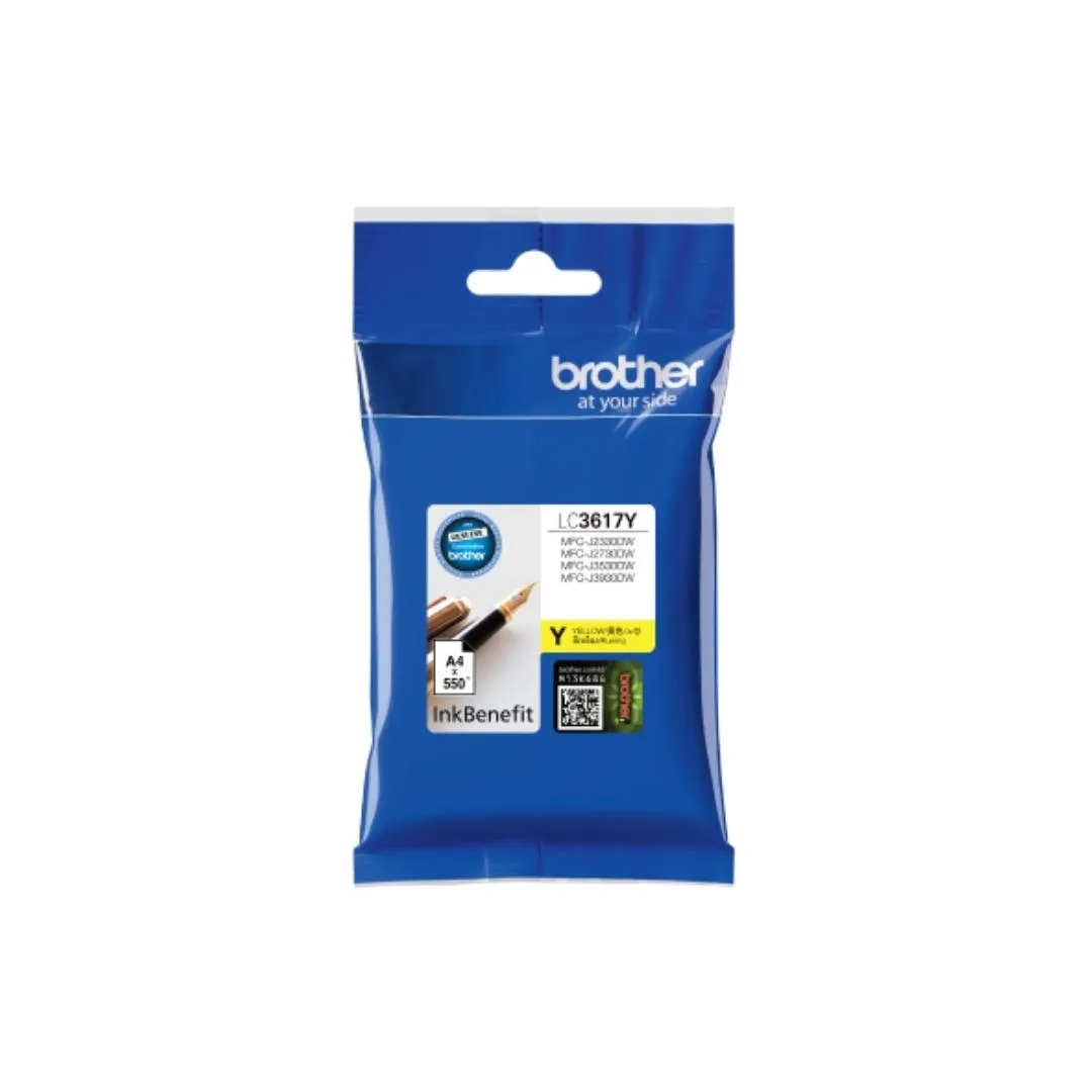 Brother LC3617 Ink Cartridge (Black/Cyan/Magenta/Yellow)