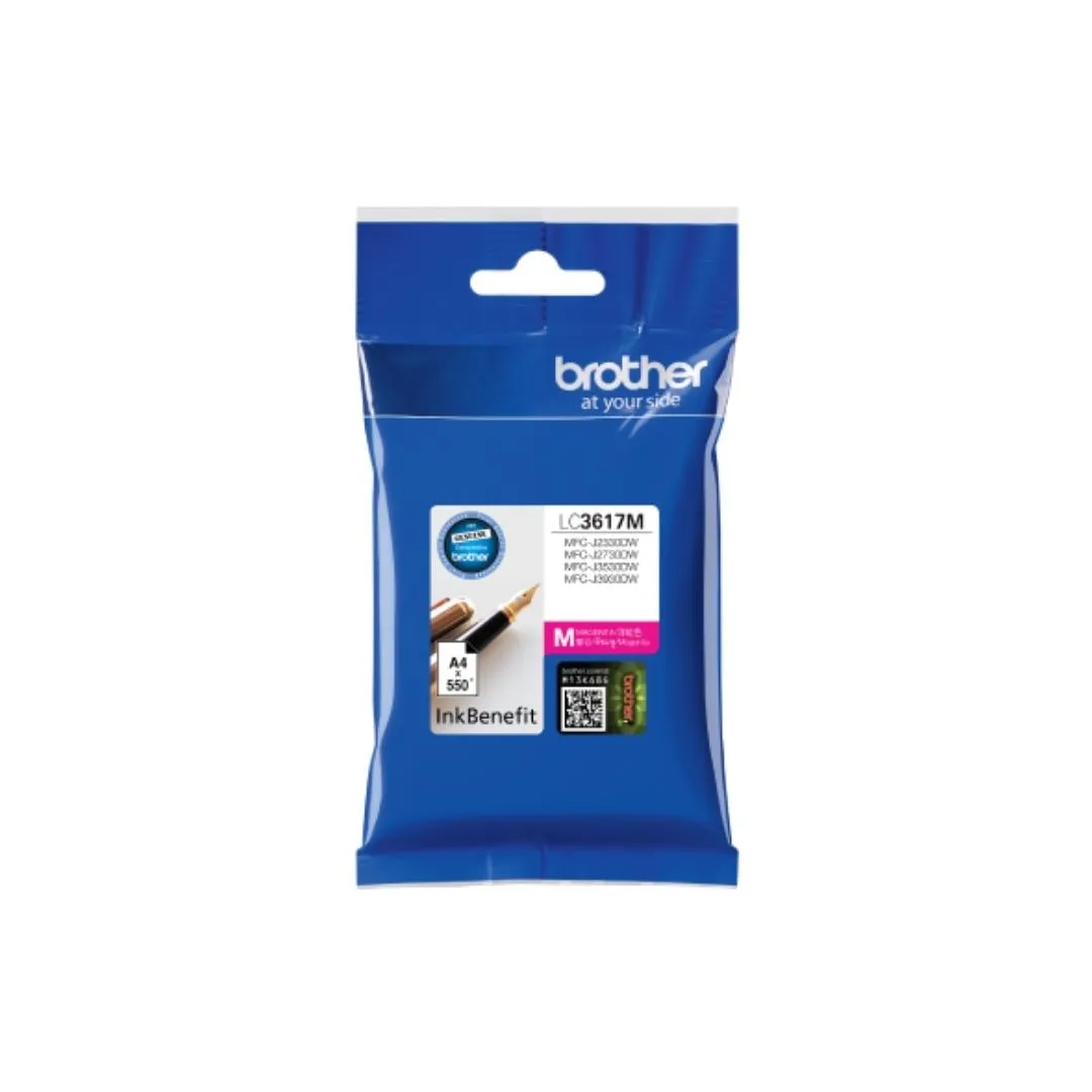 Brother LC3617 Ink Cartridge (Black/Cyan/Magenta/Yellow)