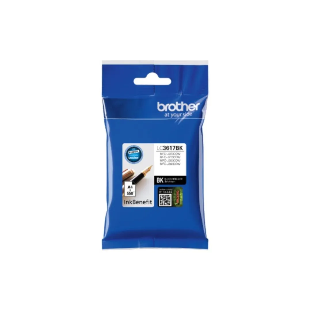 Brother LC3617 Ink Cartridge (Black/Cyan/Magenta/Yellow)